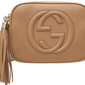 Tan Gucci Disco Bag, gently used
